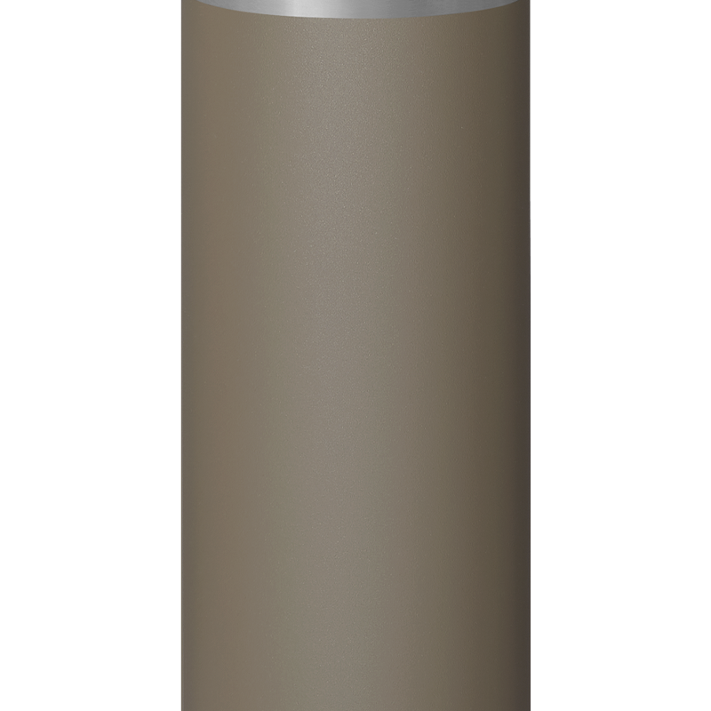 Glass-lined Purist 18 oz Mover Bottle in Clay with Element Lid.