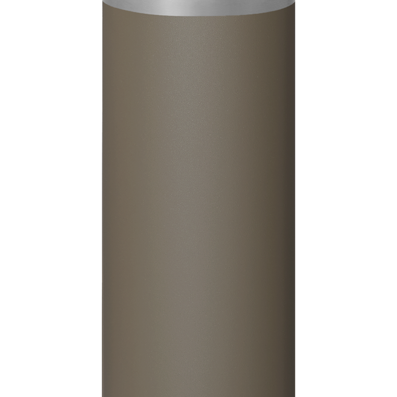 Glass-lined Purist 18 oz Mover Bottle in Clay with Union Lid.