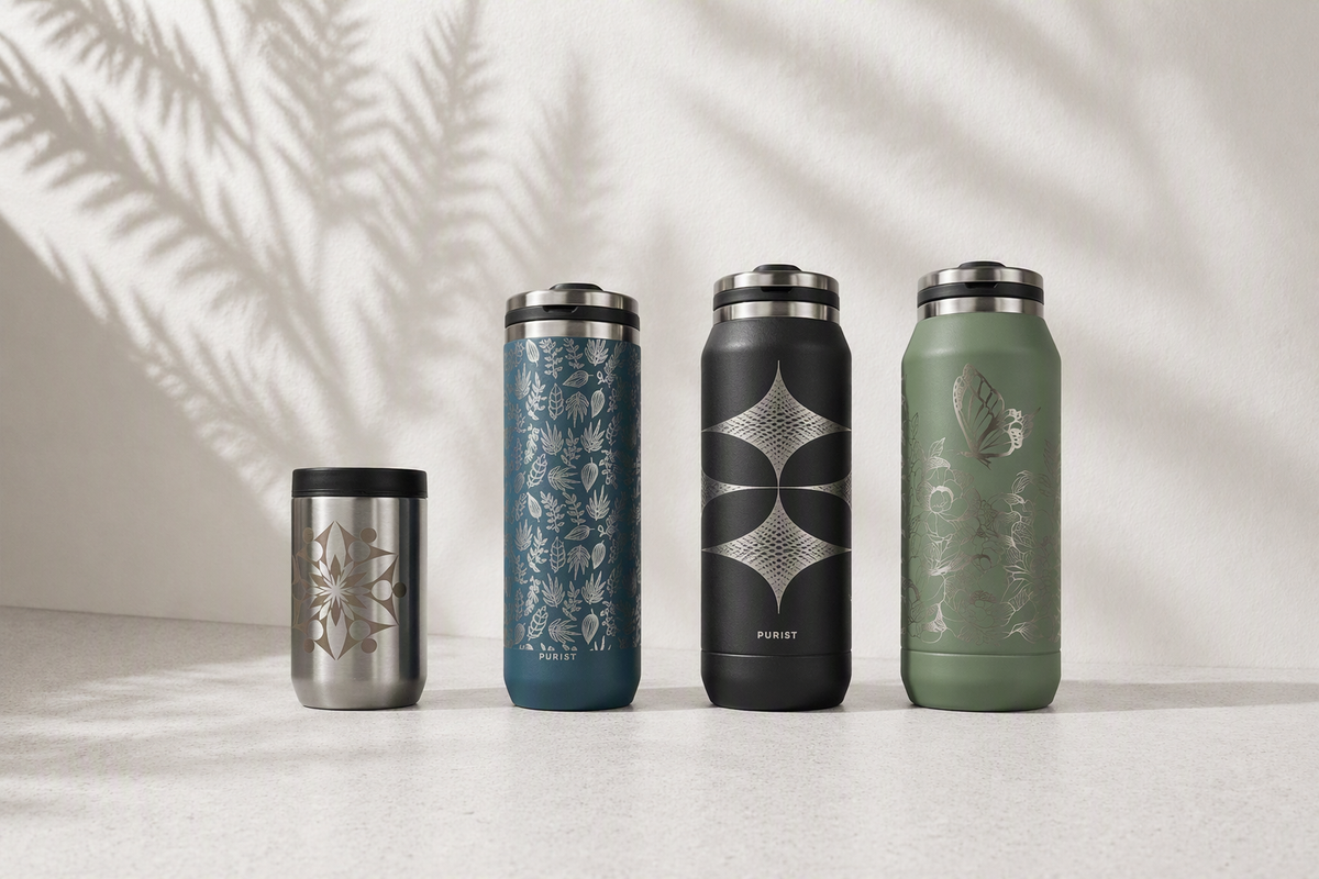 Purist Stainless Steel Water Bottles