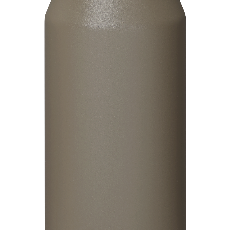 Glass-lined Purist 32 oz Founder Bottle in Clay with Union Lid.