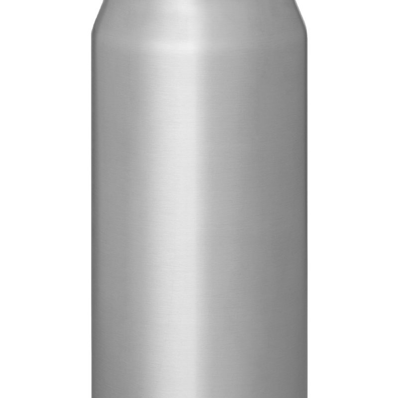 Glass-lined Purist 25 oz Traveler Bottle in Bare with Union Lid.