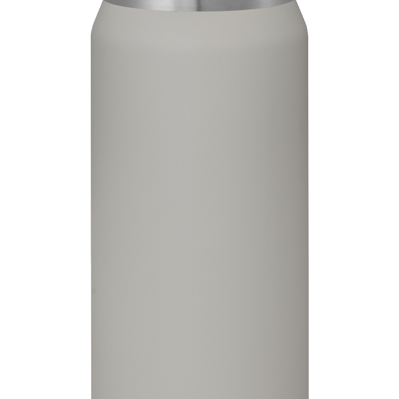 Glass-lined Purist 25 oz Traveler Bottle in Bone with Union Lid.