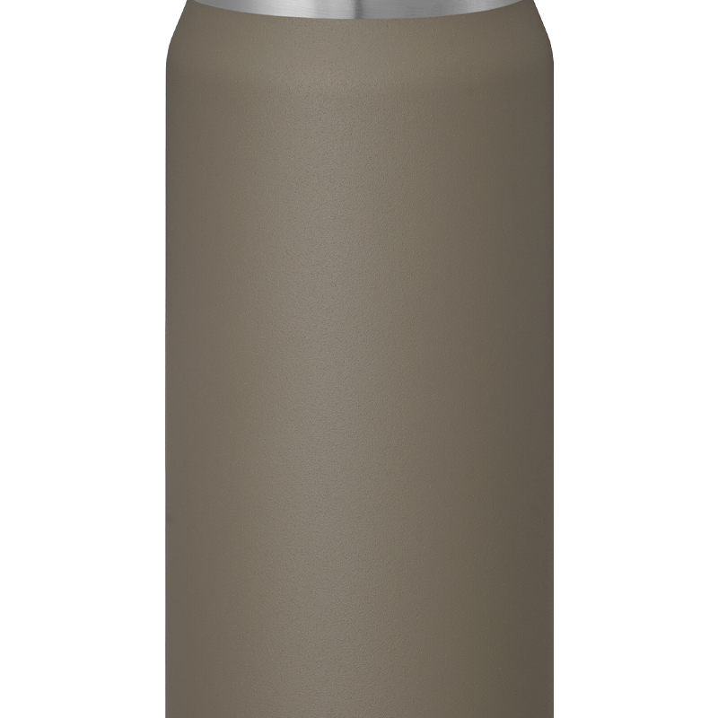 Glass-lined Purist 25 oz Traveler Bottle in Clay with Union Lid.