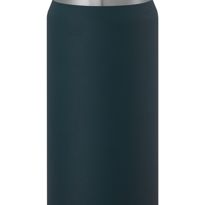 Glass-lined Purist 25 oz Traveler Bottle in Drift with Union Lid.