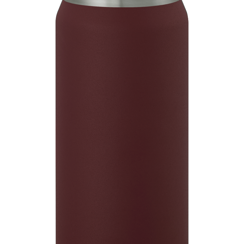 Glass-lined Purist 25 oz Traveler Bottle in Rush with Element Lid.