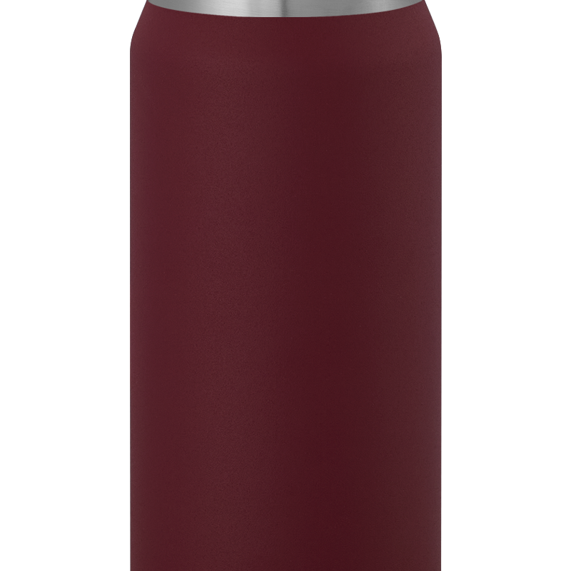 Glass-lined Purist 25 oz Traveler Bottle in Rush with Union Lid.