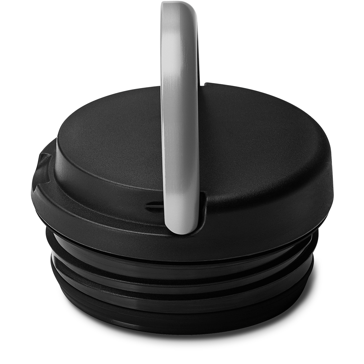 Twist style lid that is fully insulated with carrying handle. 