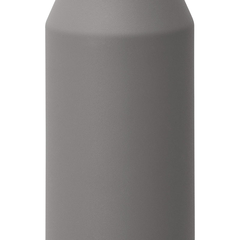 Glass-lined Purist 32 oz Founder Bottle in Ash with Union Lid.