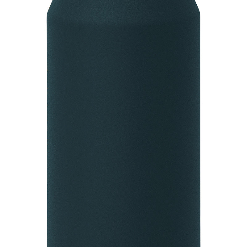 Glass-lined Purist 32 oz Founder Bottle in Drift with Element Lid.