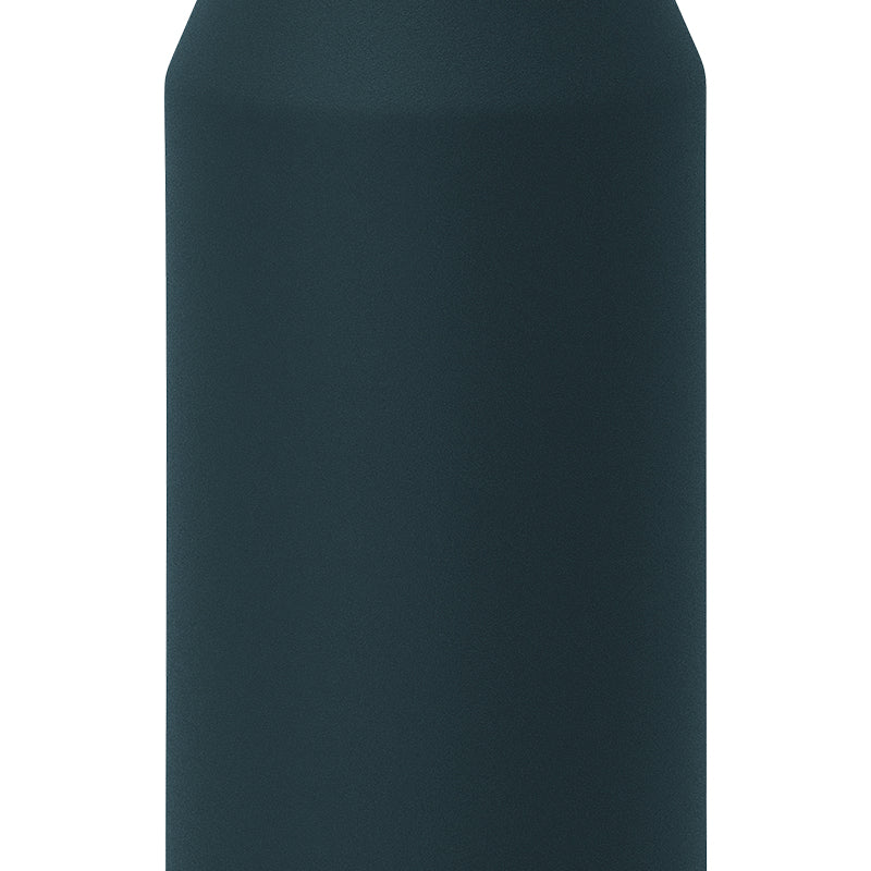 Glass-lined Purist 32 oz Founder Bottle in Drift with Union Lid.