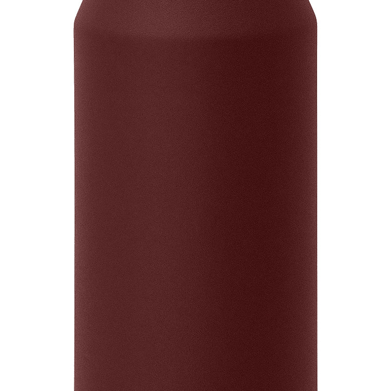 Glass-lined Purist 32 oz Founder Bottle in Rush with Element Lid.