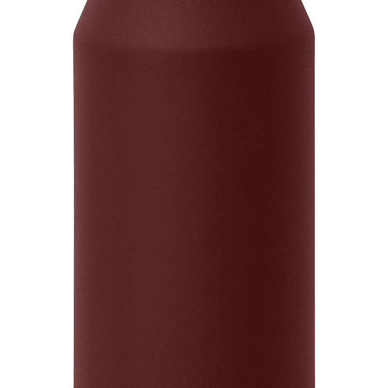 Glass-lined Purist 32 oz Founder Bottle in Rush with Union Lid.