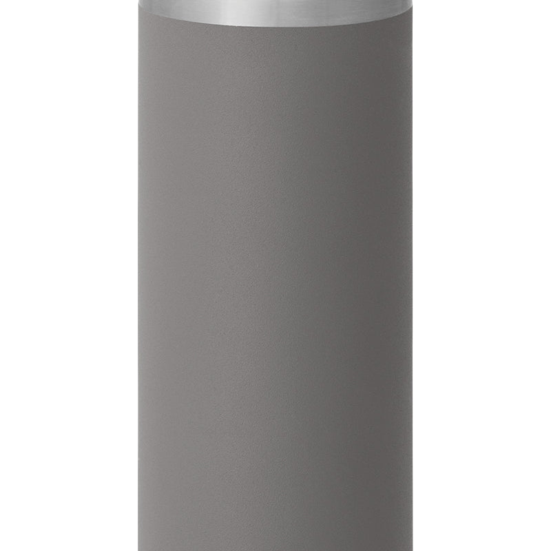 Glass-lined Purist 18 oz Mover Bottle in Ash with Element Lid.